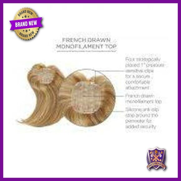 Human Hair Topper Hand-Tied Mono Top Glueless Natural Movement main image 7